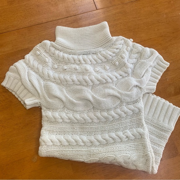 Kenzie White Sweater Dress - Picture 2 of 6